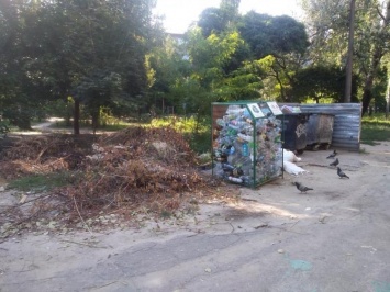 Невозможно открыть окна: мелитопольцы задыхаются из-за мусорки возле дома (ФОТО)