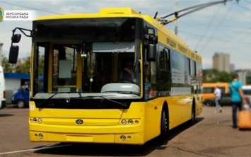 В Херсоне вновь изменят маршруты движения троллейбусов
