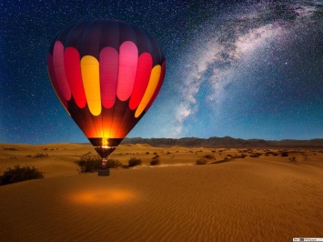 Днепряне перелетят пустыню на воздушном шаре и установят рекорд