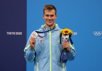 Первое "серебро": украинский пловец Михаил Романчук финишировал вторым на Олимпиаде