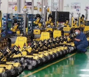 Первый в Китае робот-строитель сошел с производственной линии