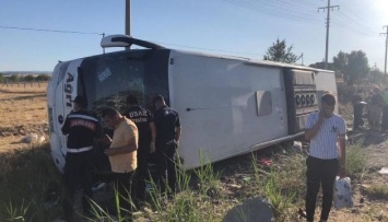В Турции еще один автобус попал в ДТП, более 30 пострадавших