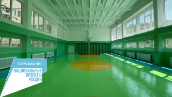 Завершается капитальный ремонт спортзала в Маломаякской школе в Алуште