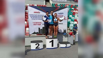 Спортсменка из Никополя взяла первенство на Международных соревнованиях по легкой атлетике в Минске