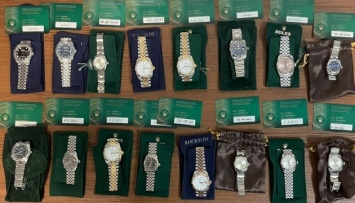 В аэропорту «Киев» изъяли партию часов Rolex на €100 тысяч