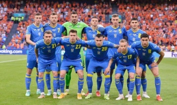 Сборная Украины потеряла одну позицию в рейтинге ФИФА после Евро-2020