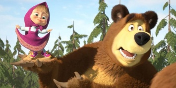 Российский мультсериал "Маша и Медведь" назвали самым популярным среди детей мира