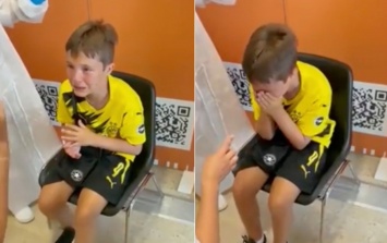 Ребенок испытал шок после теста на COVID-19 в аэропорту