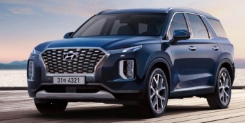 Представлены рендерные изображения обновленного кроссовера Hyundai Palisade