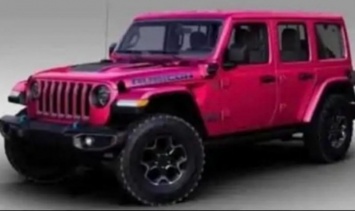 Jeep Wrangler предложат за доплату покрасить в ярко-розовый цвет Tuscadero