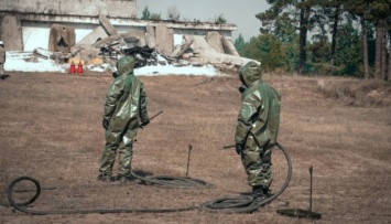 «Взрыв и пожар»: на Киевщине проходят учения по ядерной безопасности