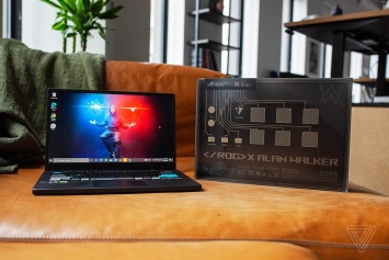 ASUS в сотрудничестве с диджеем Аланом Уокером выпустила специальную версию игрового ноутбука ROG Zephyrus G14 - с самодельным DJ-проигрывателем в комплекте