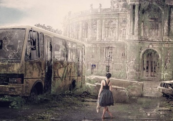 Задумка дизайнера: как будет выглядеть Одесса после апокалипсиса