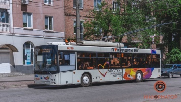 На День Независимости в Кривом Роге троллейбусы будут ходить допоздна