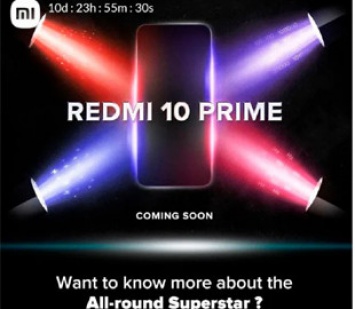 Xiaomi опубликовала массу рендеров, раскрыв подробности о Redmi 10 Prime