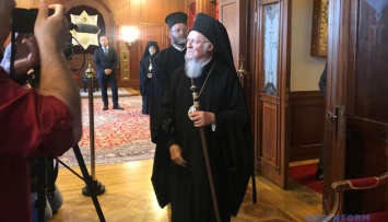 Патриарх Варфоломей благословил украинцев
