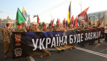 Марш защитников Украины в Харькове собрал около тысячи участников