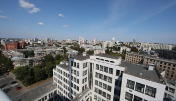 На крыше Госпрома в Харькове открыли смотровую площадку