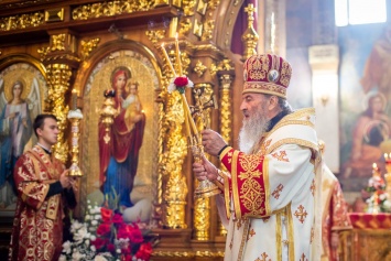 В Житомире Предстоятель УПЦ возглавил прославление нового святого