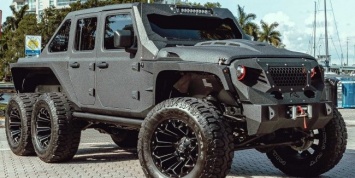 Не в моем вкусе, но круто: Джей Лено оценил Jeep Gladiator 6х6