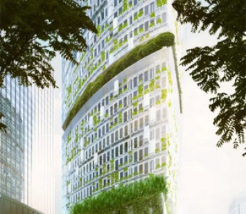В Китае возведут "зеленый" небоскреб, в котором выращивание растений будет контролировать ИИ