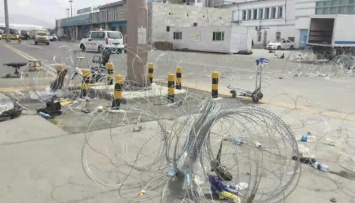 СМИ показали аэропорт Кабула после вывода американских войск