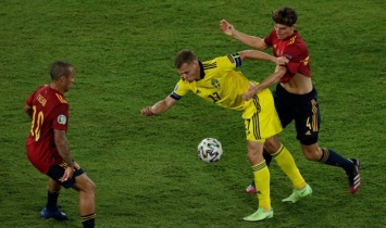 Швеция - Испания 2:1 Видео голов и обзор матча