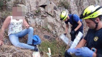 Турист сорвался с 15-метровой высоты на горе Аю-Даг