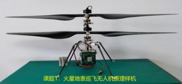 Китай разработал собственный марсианский вертолет