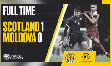 Шотландия - Молдова 1:0 Видео гола и обзор матча