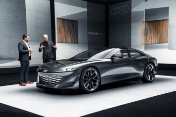 Audi представила концепт седана премиум-класса, последователя A8 - grandsphere