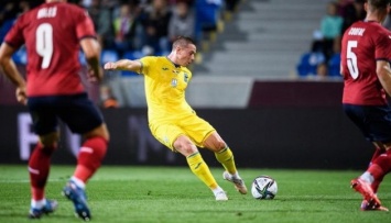 Украина упустила победу над Чехией в товарищеском матче
