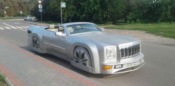 В Украине выставили на аукцион самодельный кабриолет на базе Jeep