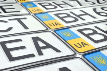 В Украине могут ввести специальные номерные знаки для авто