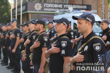 Сводный отряд киевских полицейских направлен в зону проведения Операции объединенных сил