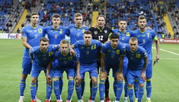 Сборная Украины занимает 27 место в сентябрьском рейтинге ФИФА