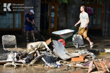 Крыму выделили 396,5 млн рублей на поддержку пострадавших от паводков