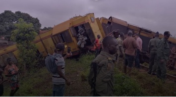 В Гвинее столкнулись поезда РУСАЛа с бокситами (ВИДЕО)