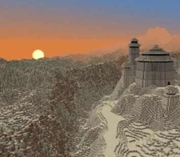 Фанат создает карту с локациями «Звездных войн» в Minecraft