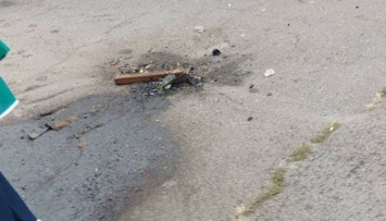 В Запорожье возле медуниверситета взорвался баллон с кислородом