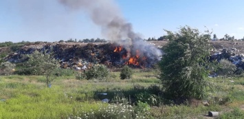 На Николаевщине горела трава, кусты и мусор на 12 га