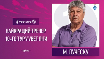 Луческу - лучший тренер тура чемпионата Украины по футболу