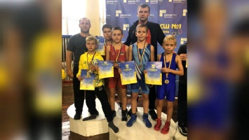 Юные спортсмены из Энергодара заняли призовые места в чемпионате по вольной борьбе