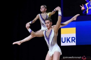 Акробатическая пара из Кривого Рога и Сум выиграла Чемпионат Европы