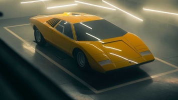 Lamborghini Countach LP 500 показали вживую и дали послушать ДВС (ВИДЕО)