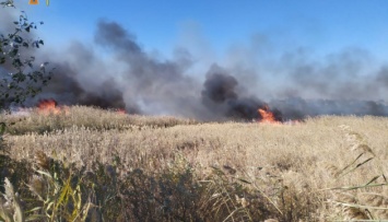 ВСУ опровергает фейк, что пожар угрожал военным складам в Балаклее