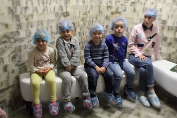 В детском садике на Днепропетровщине открыли соляную комнату