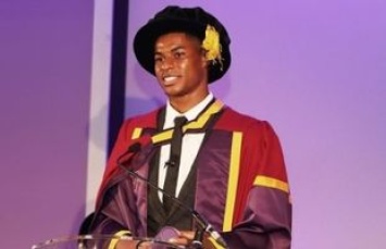 Рэшфорд стал самым молодым обладателем почетной степени Манчестерского университета
