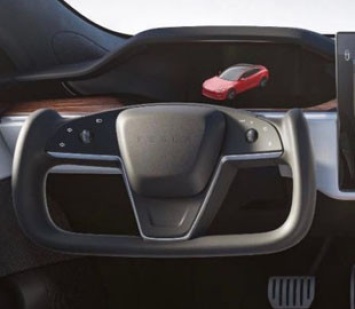 Tesla выпустила обновление для новых Model S со штурвалом, которое облегчит управление некоторыми функциями авто