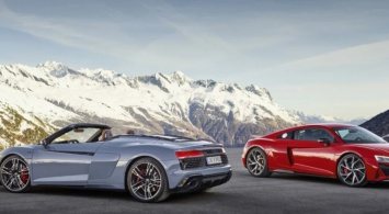 Спортивное купе и кабриолет Audi R8 V10 performance получили заднеприводное исполнение RWD